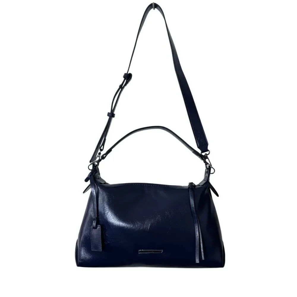 Aldo boho shoulder crossbody bag blue new